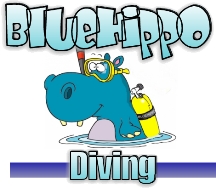 Blue Hippo Diving logo